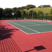 Tennis Court Colouring 6