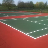 Tennis Court Colouring 9
